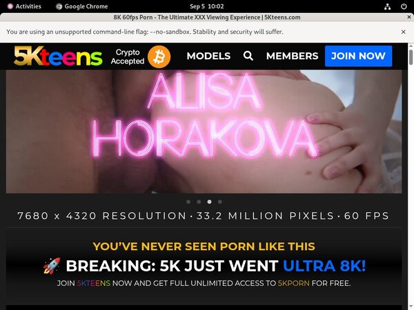 5kteens.com Accounts Passwords