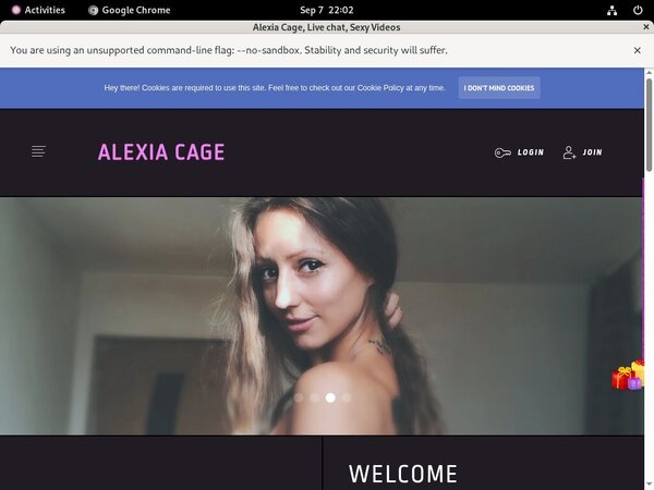 Alexiacage.modelcentro.com Discount Sign Up
