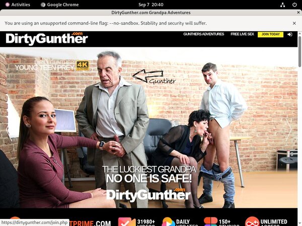 Become Dirty Gunther Member