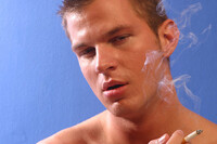 Boyssmoking cigarette porn