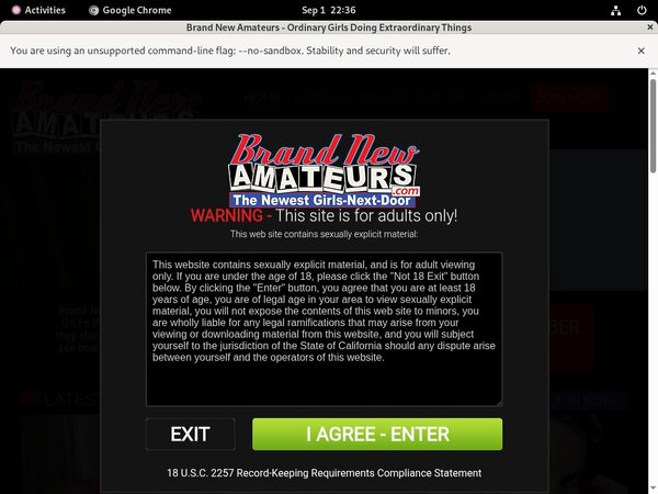 Brandnewamateurs.com Sign In