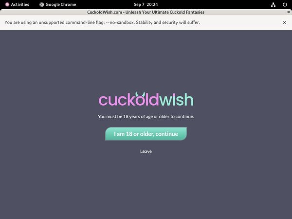 Cuckoldwish.com Accs