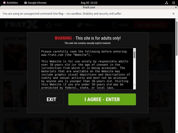 Discount Fraternityx Trial Link