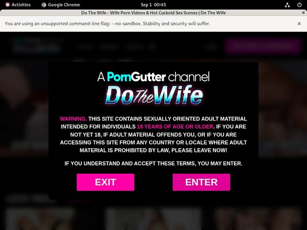 Do The Wife Signup Form