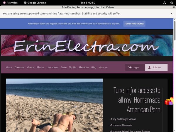 Erinelectra.com Daily Accounts