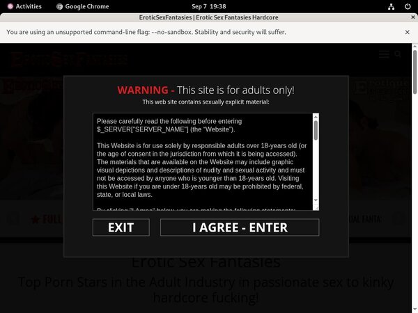 Eroticsexfantasies Premium Passwords