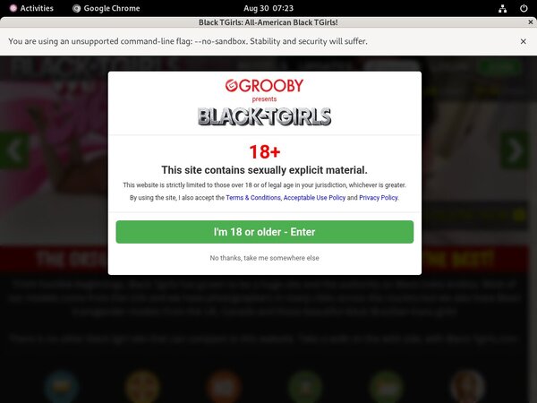Free Black TGirls Access
