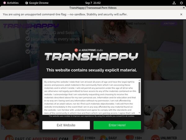 Free Trans Happy Discount Offer