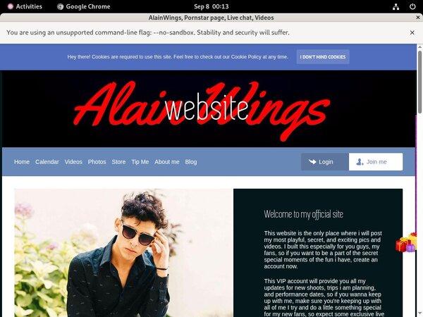 Free Working AlainWings Accounts