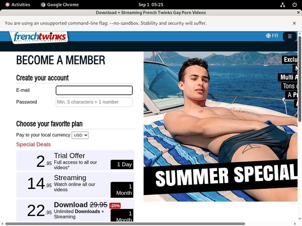 French-twinks.com Accounta