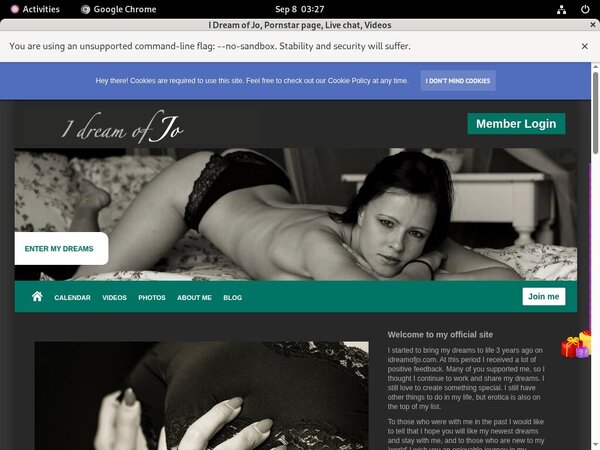 Get A Free IDreamofJo Account