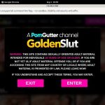 Goldenslut Hacked Account