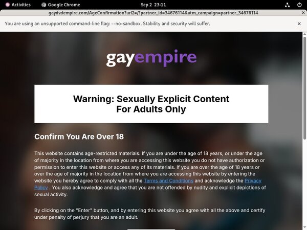 Gratis Gay Empire Konto