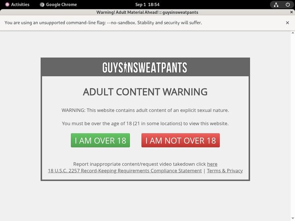 Guys In Sweatpants Account New