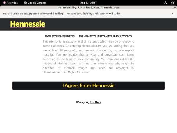 Hennessie Sex.com