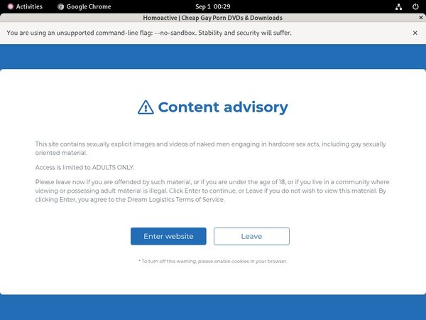 Homo Active Stolen Password