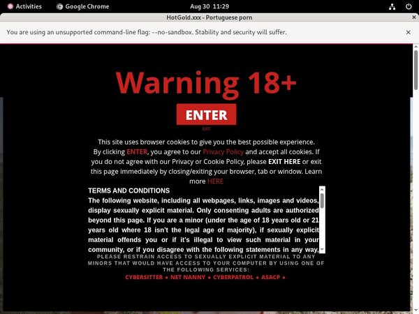 Hotgoldxxx With AOL Account