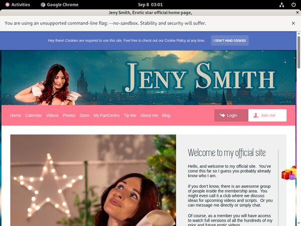 Jenysmith.net Accounts And Passwords