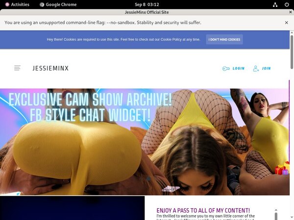 JessieMinx Save 50% On 30Day Pass