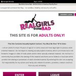 Join Real Girls Gone Bad With Paypal