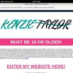 Kenzie Taylor Free Account Passwords