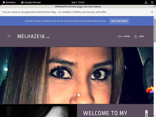 MelHaze18 Join Anonymously