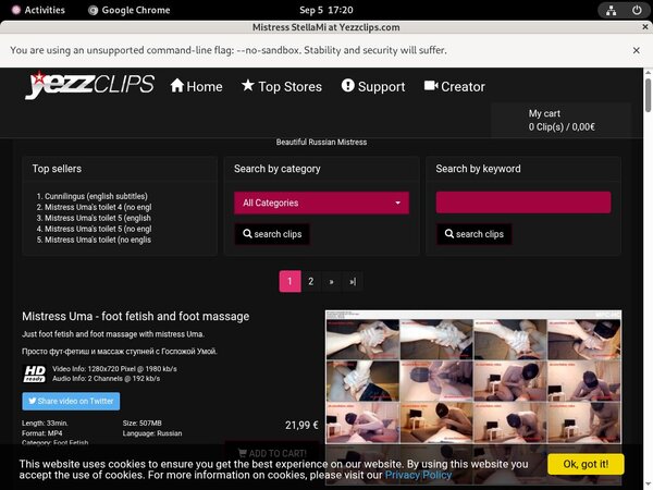 Mistress Stellami Password And Login