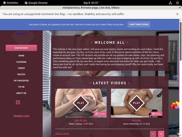 Mistydareious.com Cash