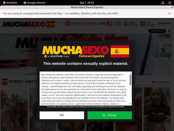 Mucho Sexo Account Passwords