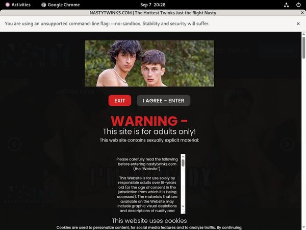 Nastytwinks Renew Subscription