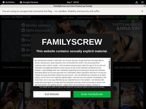 New Familyscrew Discount Offer