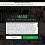 Oldhans.com Trial Promo