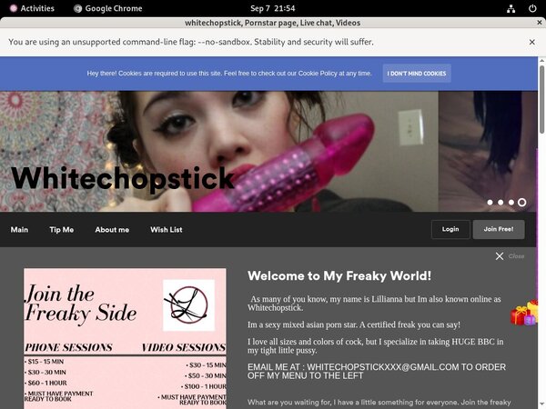 Paypal Whitechopstick?