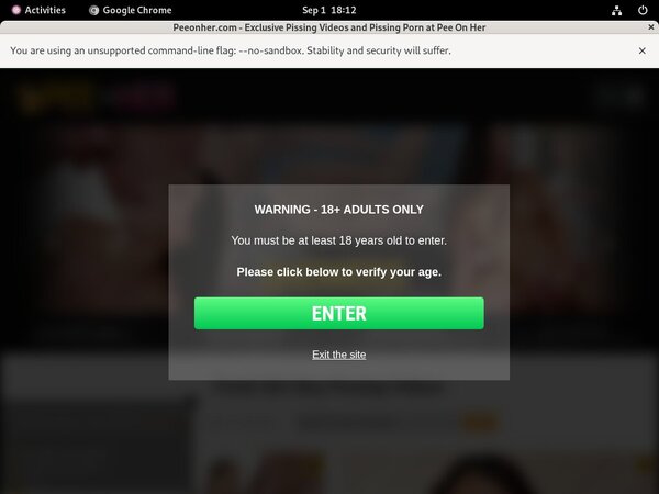 Pee On Her Discount Account