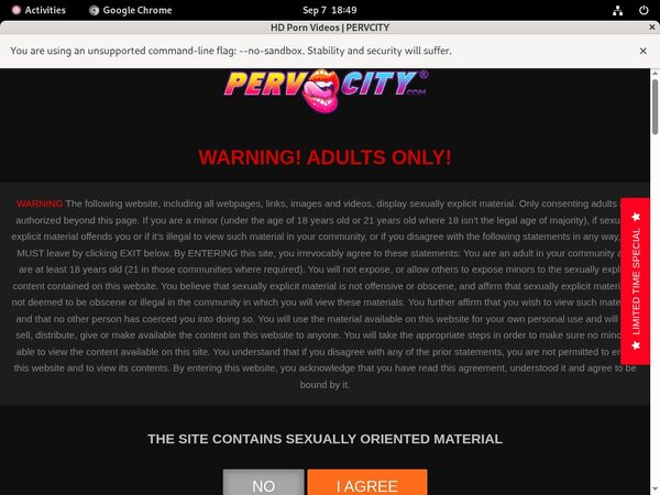 Perv City Alternative Payment
