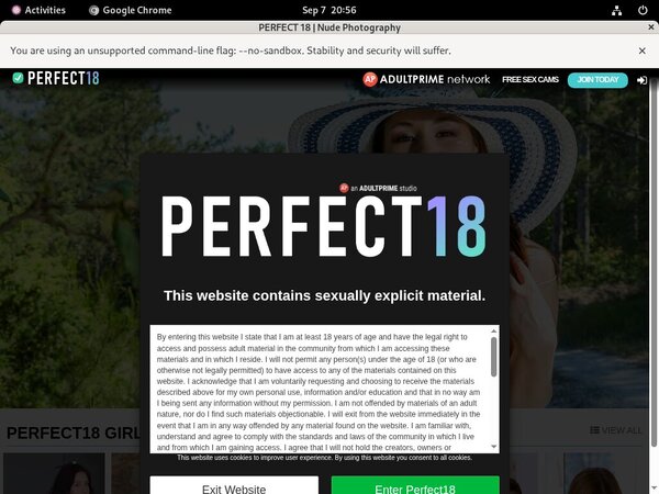 Premium Accounts Perfect18.com