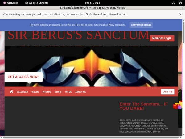 Real Sir Berus's Sanctum Accounts
