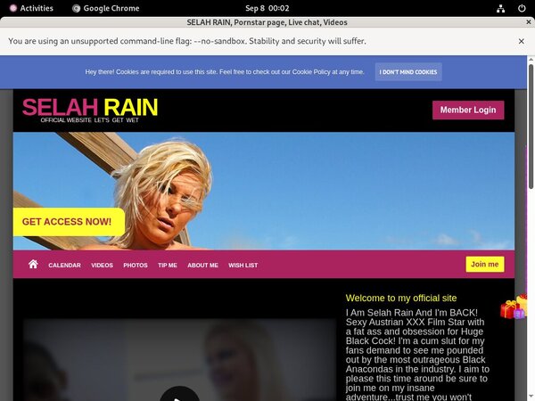 SELAH RAIN Live