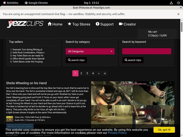 Scat-princess Promo Codes