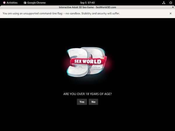 Sexworld3d Login Information
