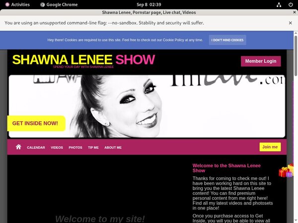 Shawnaleneeshow.modelcentro.com Review Site