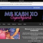 Sign Up For MsKashXO