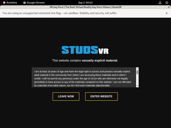 Studsvr.com Percent Off