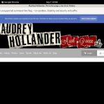 Theaudreyhollander Password And Login