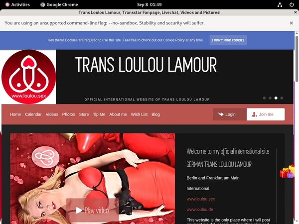 Trans Loulou Lamour Login Trans Loulou Lamour Login