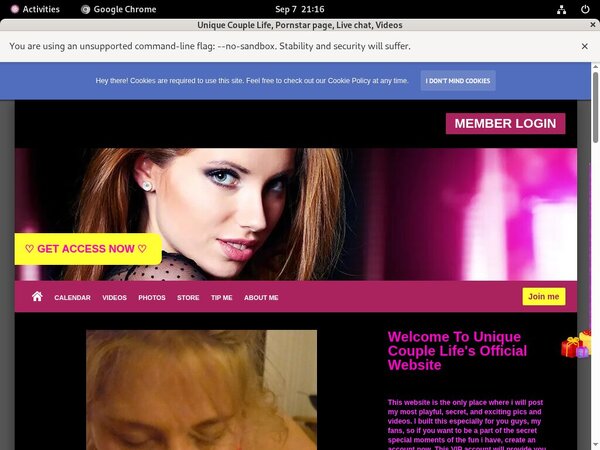 Unique Couple Life Join Page