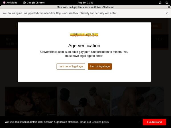 Univers Black Accounts Password
