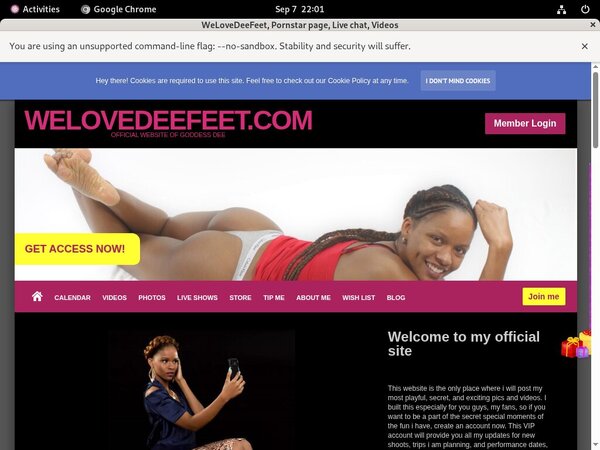 WeLoveDeeFeet Bonus