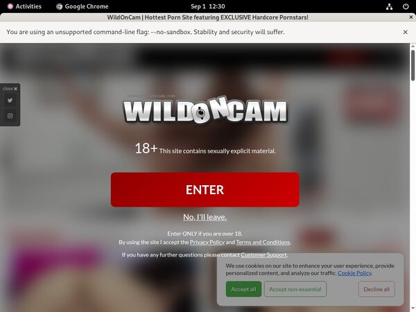 Wildoncam.com Bug Me Not