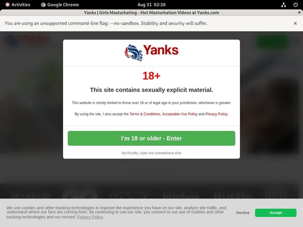 Yanks French Password Username
